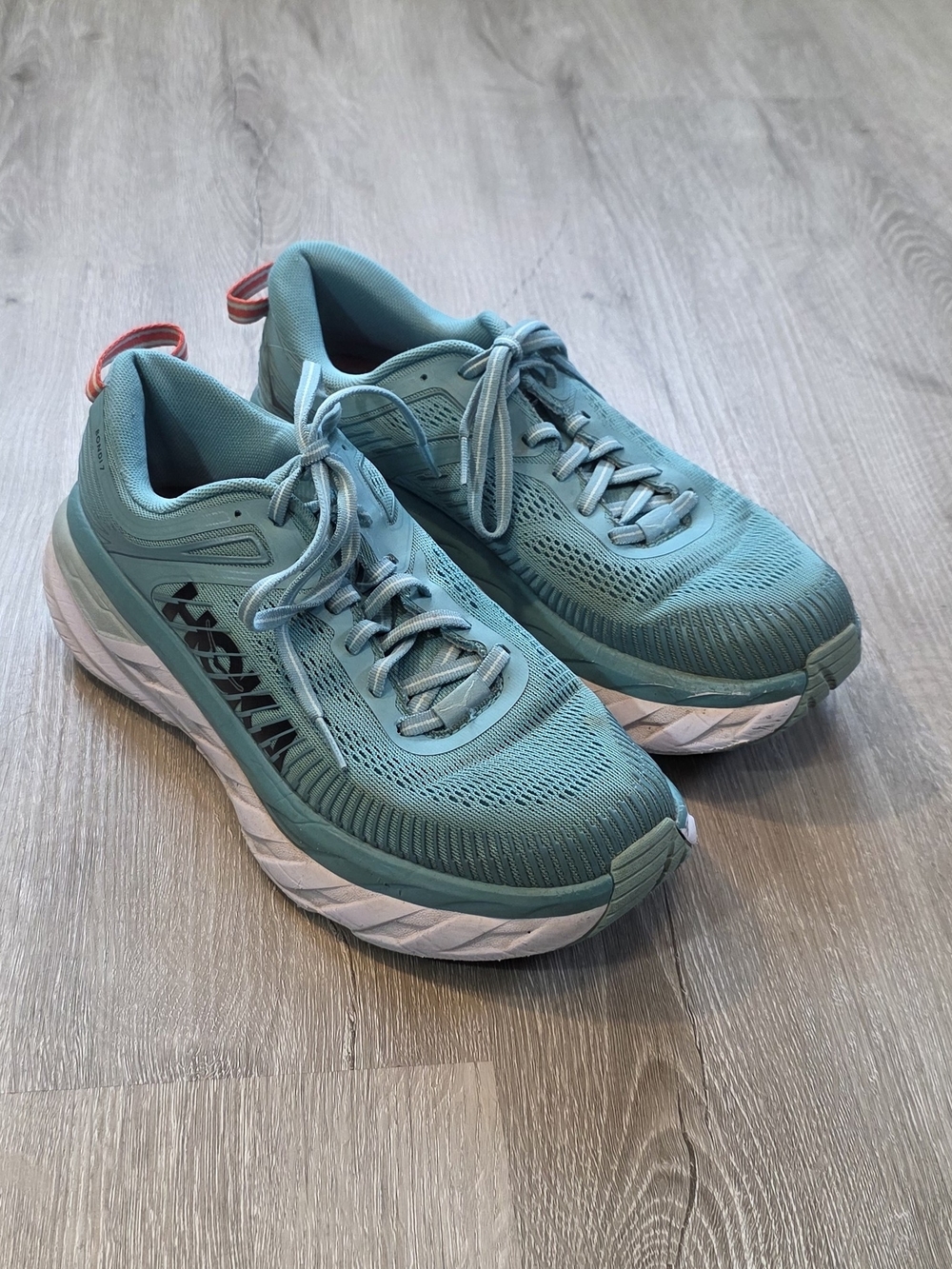Hoka One One Bondi 7 Aquarelle Women’s Size 8.5 Running Shoes Preloved